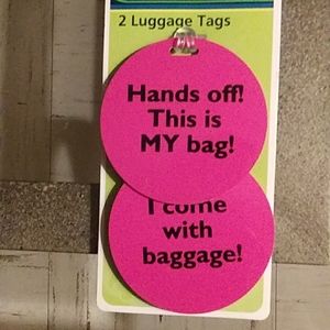 LUGGAGE HUMOROUS TAGS